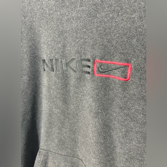 Vintage Y2K Nike Fleece Hoodie Sweatshirt | 2XL - Picture 4 of 5